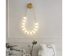 Pakabinamas šviestuvas Toolight Sieninė lempa G027-CP GOLD