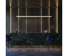 Pakabinamas šviestuvas Toolight Šviestuvas LED APP1697-CP 200 cm Gold