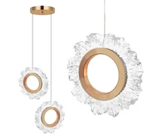 Pakabinamas šviestuvas Toolight šviestuvas LED LHJ103-2CP GOLD