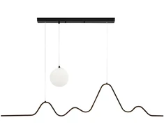 Pakabinamas šviestuvas Toolight šviestuvas LED LHJ033-CP Juodas