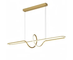 Pakabinamas šviestuvas Toolight šviestuvas LED LHJ038-CP BRUSH GOLD