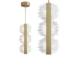 Pakabinamas šviestuvas Toolight Šviestuvas LED G150-3CP Gold