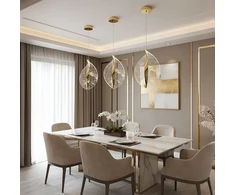 Pakabinamas šviestuvas Toolight šviestuvas LED G129-CP GOLD