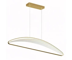 Pakabinamas šviestuvas Toolight Šviestuvas G124-CP GOLD