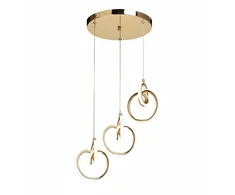 Pakabinamas šviestuvas Toolight šviestuvas LED LHJ093-3CP GOLD