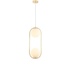 Pakabinamas šviestuvas Toolight Šviestuvas lubinis G134-2CP GOLD