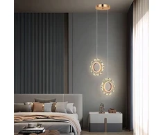 Pakabinamas šviestuvas Toolight šviestuvas LED LHJ103-2CP GOLD