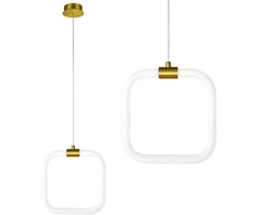 Pakabinamas šviestuvas Toolight šviestuvas LED LHJ057-CP1 BRUSH GOLD