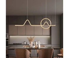 Pakabinamas šviestuvas Toolight šviestuvas LED LHJ022-CP 120 cm GOLD