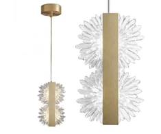 Pakabinamas šviestuvas Toolight Šviestuvas LED G148-2CP Gold
