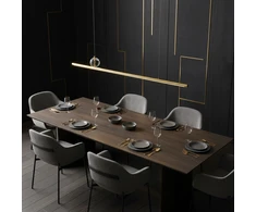 Pakabinamas šviestuvas Toolight Šviestuvas LED APP1694-CP 120 cm Gold