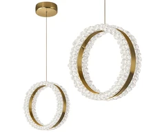 Pakabinamas šviestuvas Toolight šviestuvas LED LHJ098-CP GOLD
