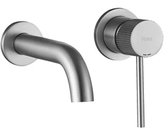 Paslėptas praustuvo maišytuvas Rea Lungo Stripe Nickel