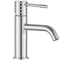 PLAUTUVĖS MAIŠYTUVAS Rea Lungo Diamond Chrome žemas