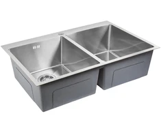 Plieninė kriauklė REA Joel BRUSH STEEL