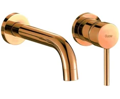 Potinkinis praustuvo maišytuvas Rea Lungo Copper + dėžutė