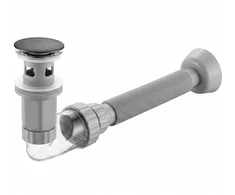 Praustuvo Sifonas Su „click-clack“ Vožtuvu Rea Flow Titan