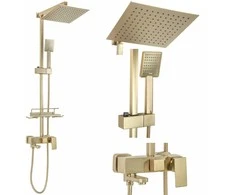 Purškimo rinkinys REA JACK BRUSHED GOLD