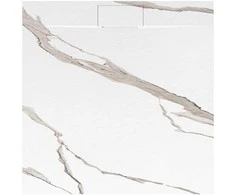 rea Dušo irklavimo baseinas Bazalt CARRARA Baltas 90x90