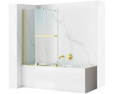 Rea Fabian vonios ekranas Brushed Gold 100
