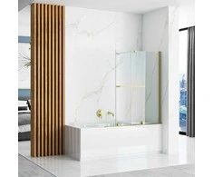 Rea Fabian vonios ekranas Brushed Gold 100
