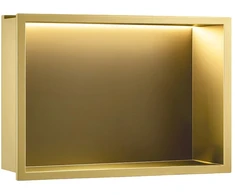 rea ĮMONTUOJAMA VONIOS LENTYNA LED 30x45 brush auksinis