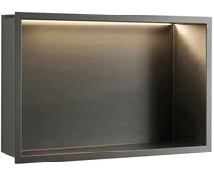 rea Įmontuojama Vonios Lentyna Led 30x45 Titan