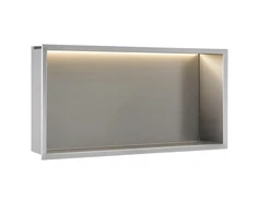 rea ĮMONTUOJAMA VONIOS LENTYNA LED 30x60 steel brush