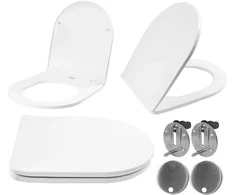 rea KLOZETO SĖDYNĖ UF DUROPLAST FLAT Baltas