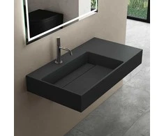 rea Konglomerato praustuvas Archi 90 CM Pilkas Matinis