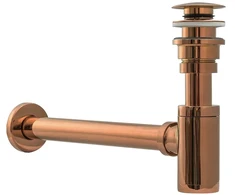 rea Kriauklės Sifonas Universalus Klik-klak Copper