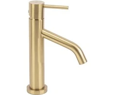 REA LEVEL praustuvo maišytuvas Brushed Low Gold