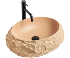 Rea Mika Light Terracotta stalviršio praustuvas