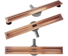 REA NEOX SLIM PRO linijinis nutekėjimas Brushed Copper 70