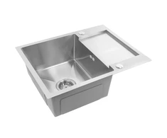 rea Plieninė kriauklė Paul BRUSH NICKEL