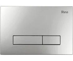 rea Potinkinis WC Rėmo Komplektas Slim 024N su HD Satin Mygtuku
