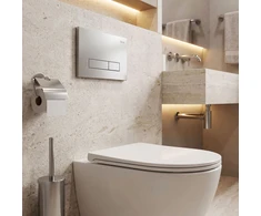 rea Potinkinis WC Rėmo Komplektas Slim 024N su HD Satin Mygtuku