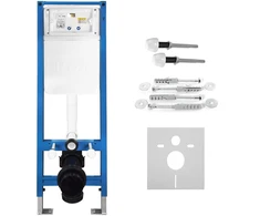 rea Potinkinis WC Rėmo Komplektas Slim 024N su HD Gold Mygtuku
