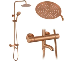 rea Termostatinis Dušo Komplektas Lungo Diamond Copper