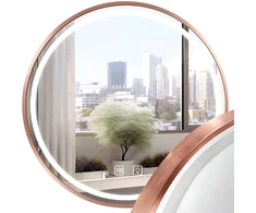 rea Veidrodis LED 50cm MMJ BRUSH COPPER