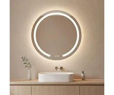 rea Veidrodis LED 70cm Modern