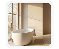 rea Veidrodis LED 70x70cm TOP-2