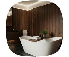 rea Veidrodis LED 70x70cm TOP