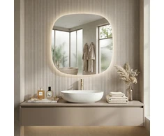 rea Veidrodis LED 70x70cm TOP