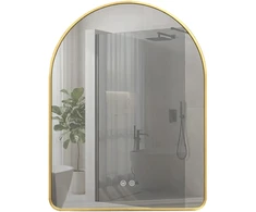 rea Veidrodis LED 80x60cm CAMLOT Gold