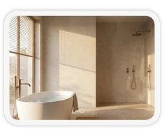 rea Veidrodis LED 80x60cm TOP-3