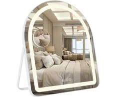 rea Veidrodis LED GLAM Baltas 40x45cm