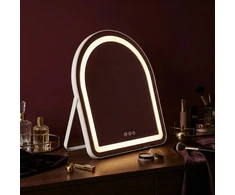 rea Veidrodis LED GLAM Baltas 40x45cm