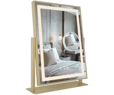 rea Veidrodis LED LUMI L.Gold 30x40cm