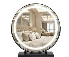 rea Veidrodis LED MAKE-UP Juodas 50 cm